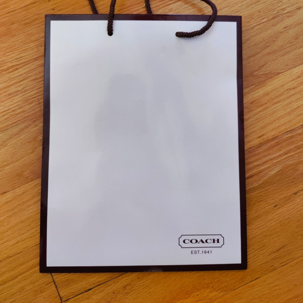 Coach shopping bag